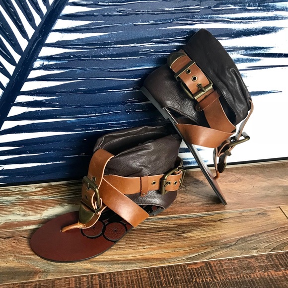 dolce vita leather sandals
